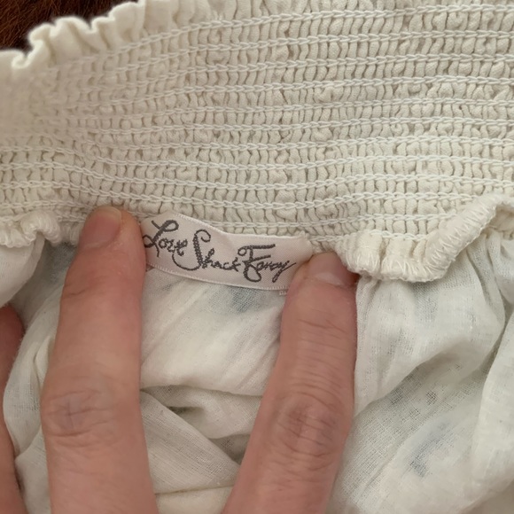 LoveShackFancy Ruffle Mini Skirt - Picture 3 of 5